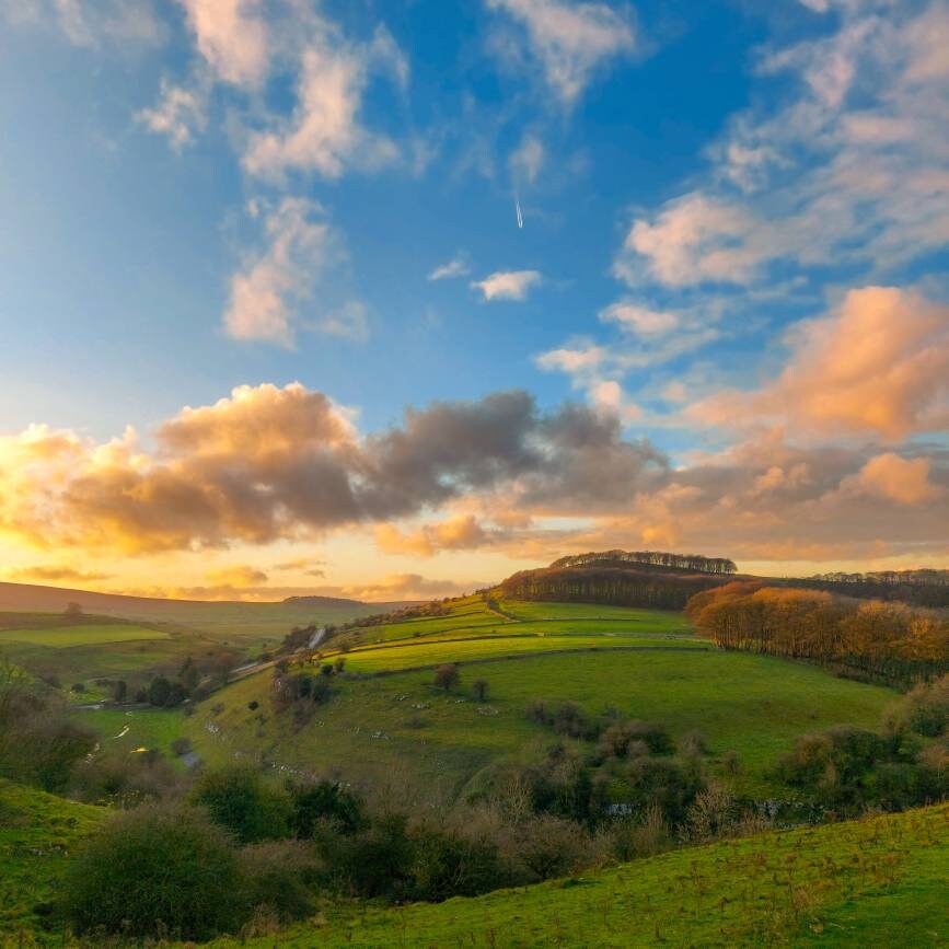 Harpur Hill Sunset Sunset High Peak Buxton Peak District Etsy