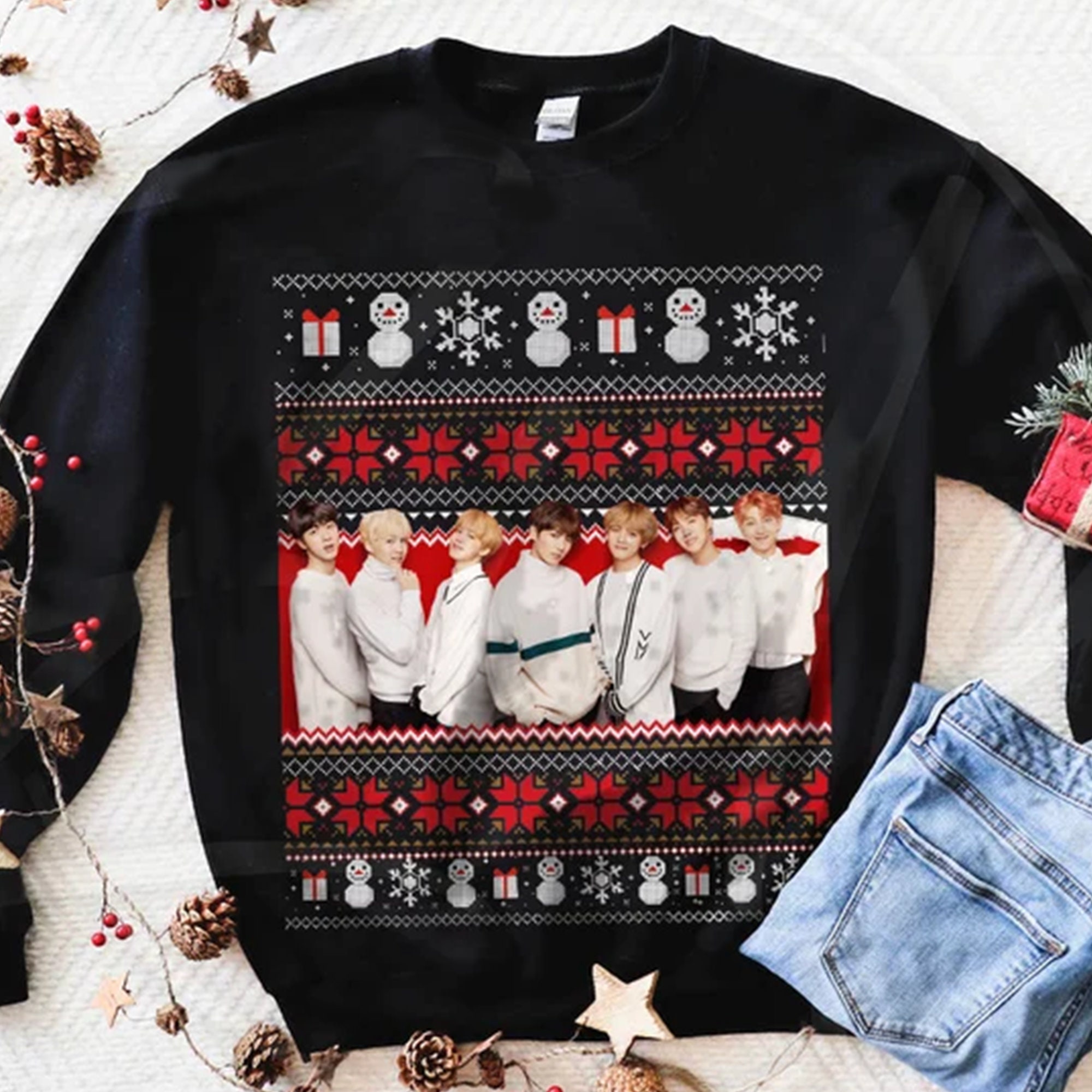 Bts Sweater - Etsy