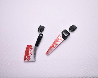 Saw Knife Phone Dust Plug, Phone Charms Accessories, Android iPhone Dust Plugs