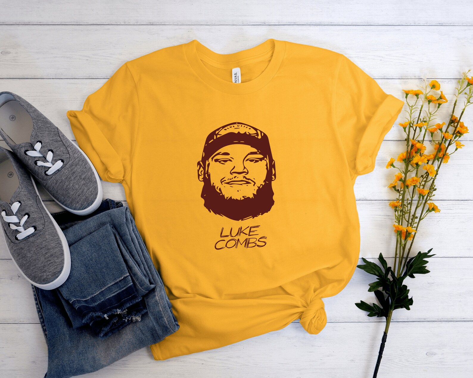 luke combs concert tshirt