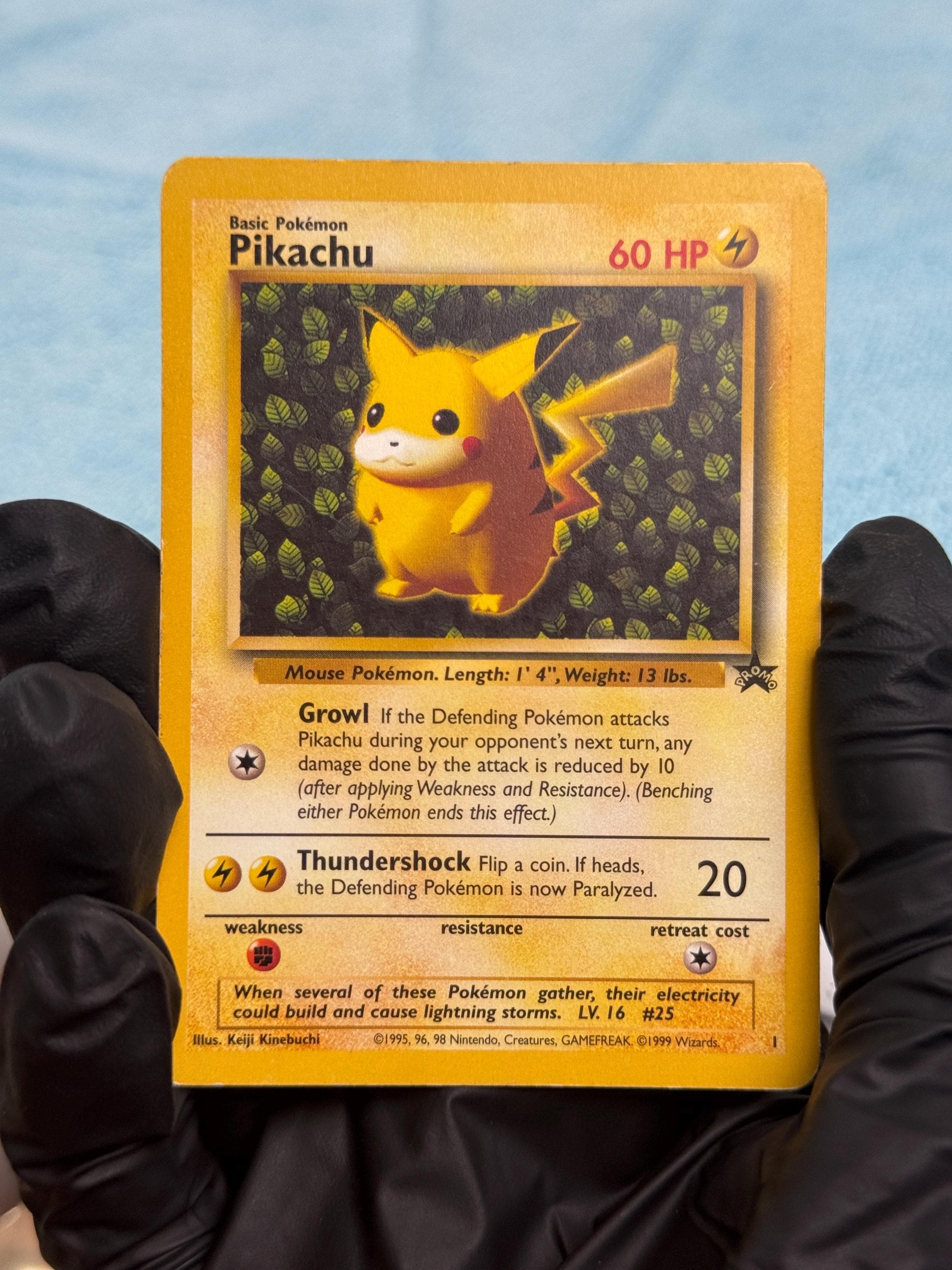 Pikachu Black Star Promo - Etsy