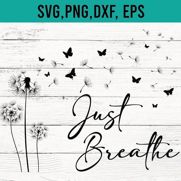 Just Breathe svg png eps dxf | Pustezahn svg png eps dxf | Pustezahn Pustezahn digitale Schneidedatei | Just Breathe digitale Schnittdatei