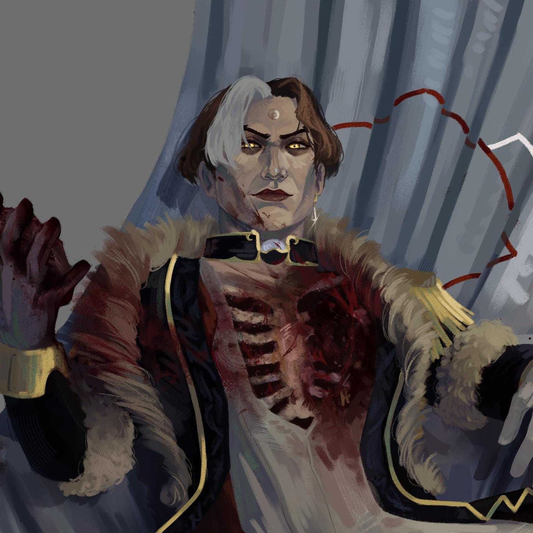 Emet-selch Solus FFXIV 8 X 8 Print - Etsy