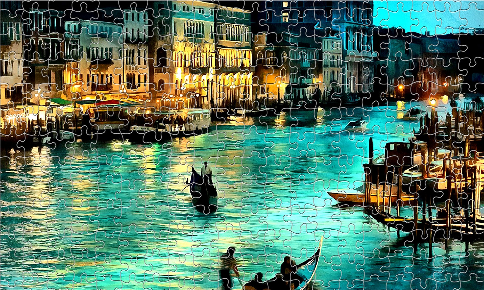 Italy Art Landscape Jigsaw Puzzle Magic Scenery Gift Etsy