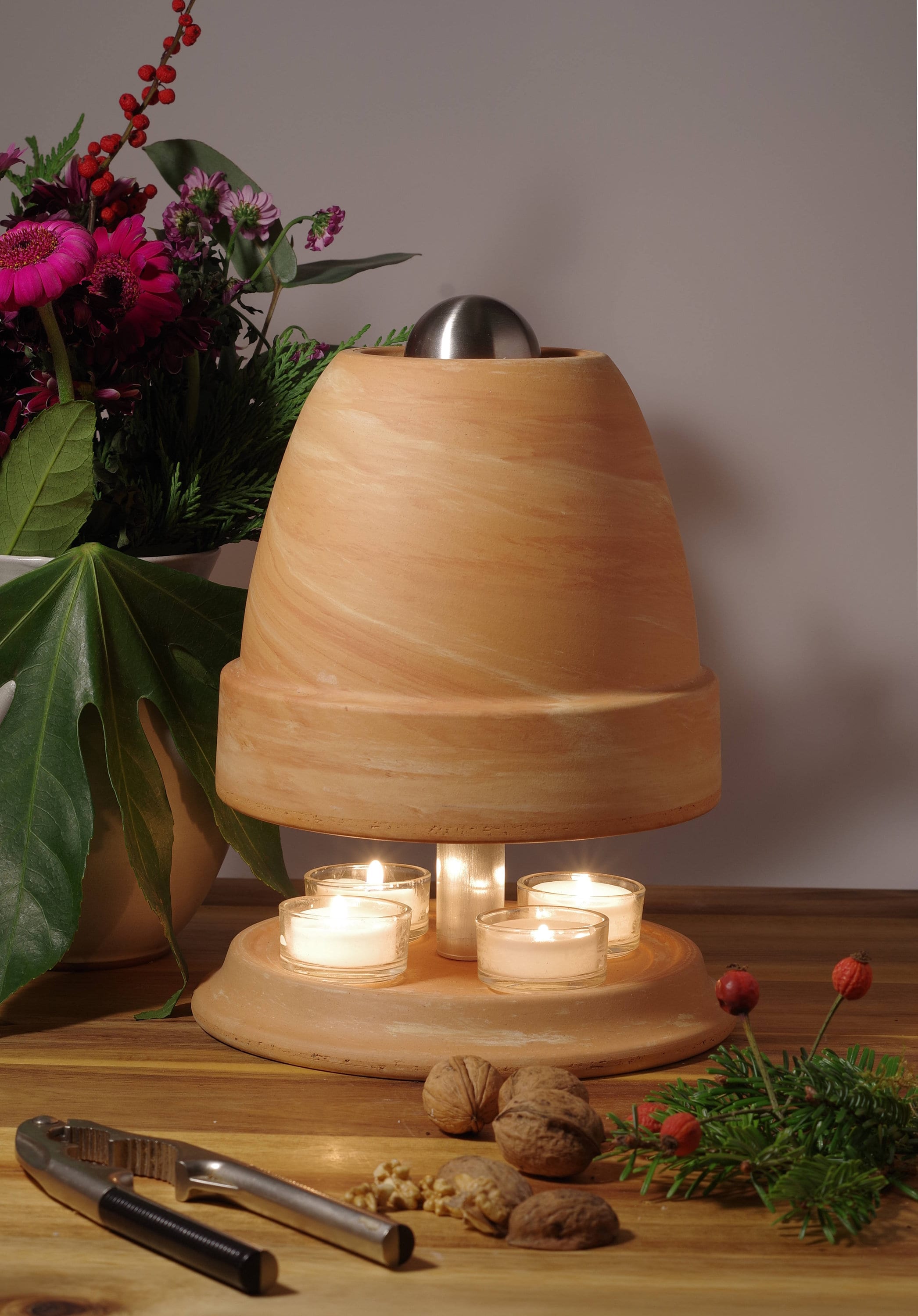 Tea light oven table oven tea light heating terrace oven Etsy