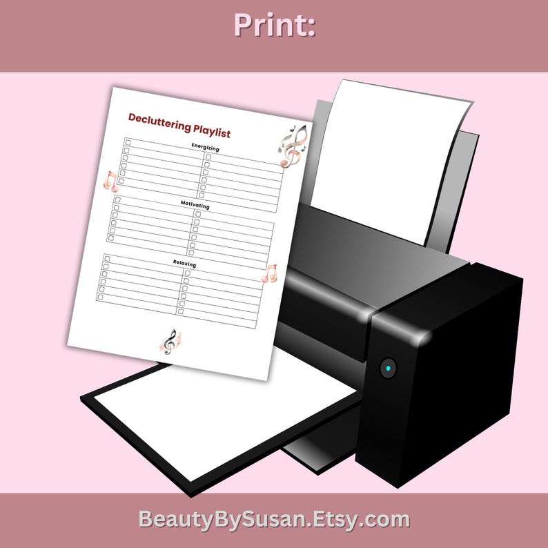 Printable Cleaning & Decluttering Planner: 30-day Challenge (digital ...