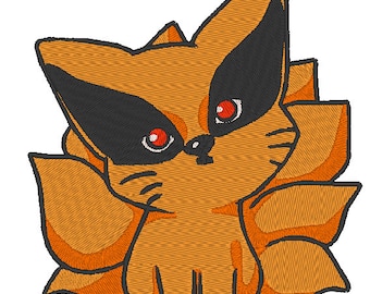 Kyûbi / Kurama embroidery model