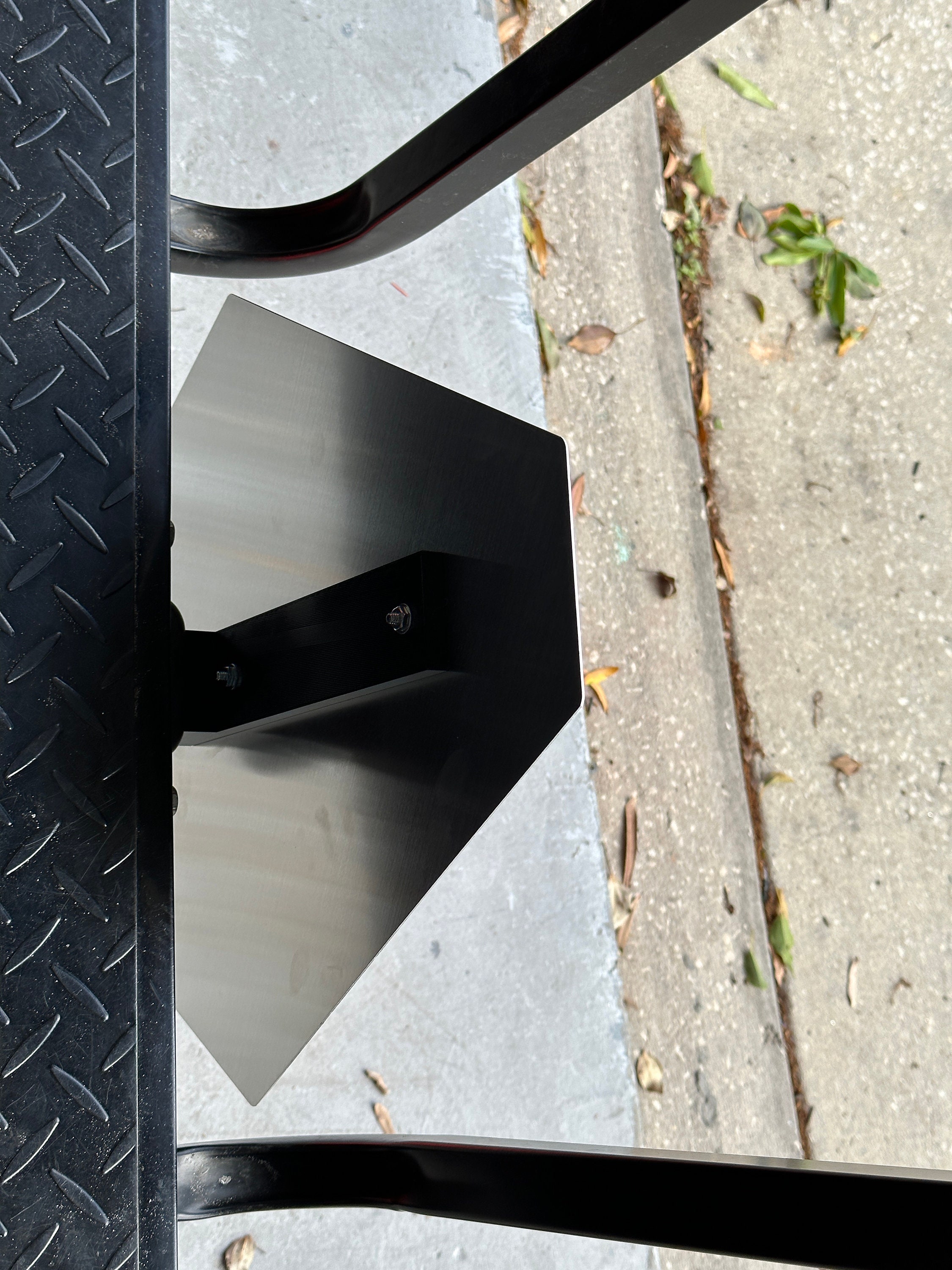 SMV Sign HITCH holder for Golf Cart Slow Moving Vehicle LSV Street