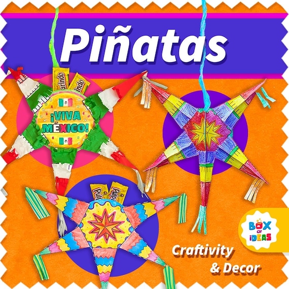 Pinata Craft for Kids Hispanic Heritage Decor Traditional Mexican Classroom  Decoration Make Your Own Pinata Hispanic Kids Activity -  Canada