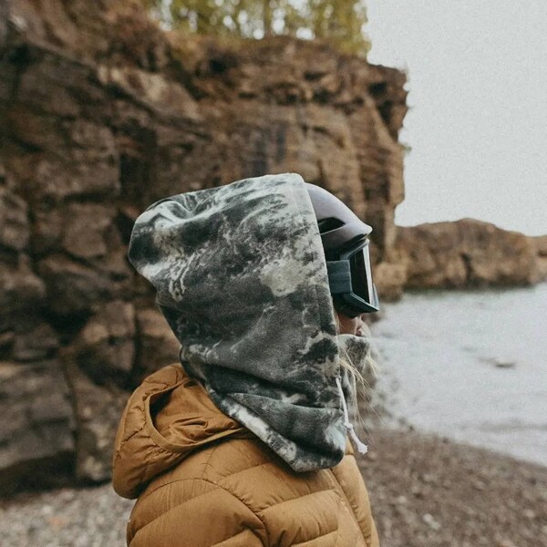 Over Helmet Ski Hood Etsy