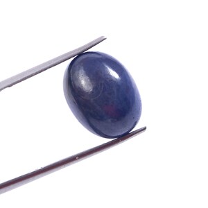 15.1 X11.5X8.2mm Loose Natural Sapphire For Engagement Ring for Her Blue Sapphire Jewelry September Birthstone Gift Healing Crystal Sapphire