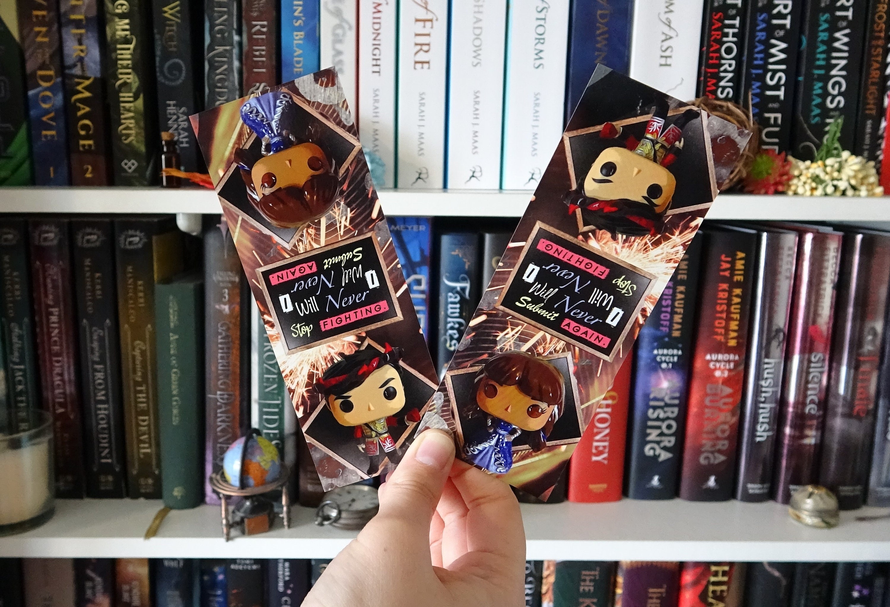 red queen bookmark quote print etsy