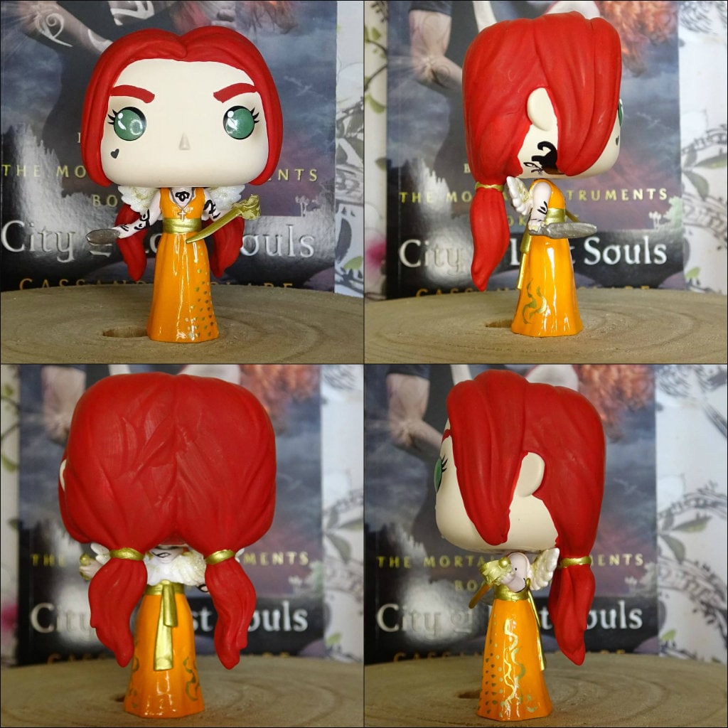 シャドウハンター - クラリー・フェアチャイルド、キット・ヘロンデール、サイモン・ルイス、イザベル・ライトウッド・ファンコス - Etsy 日本, image size:1024x1024