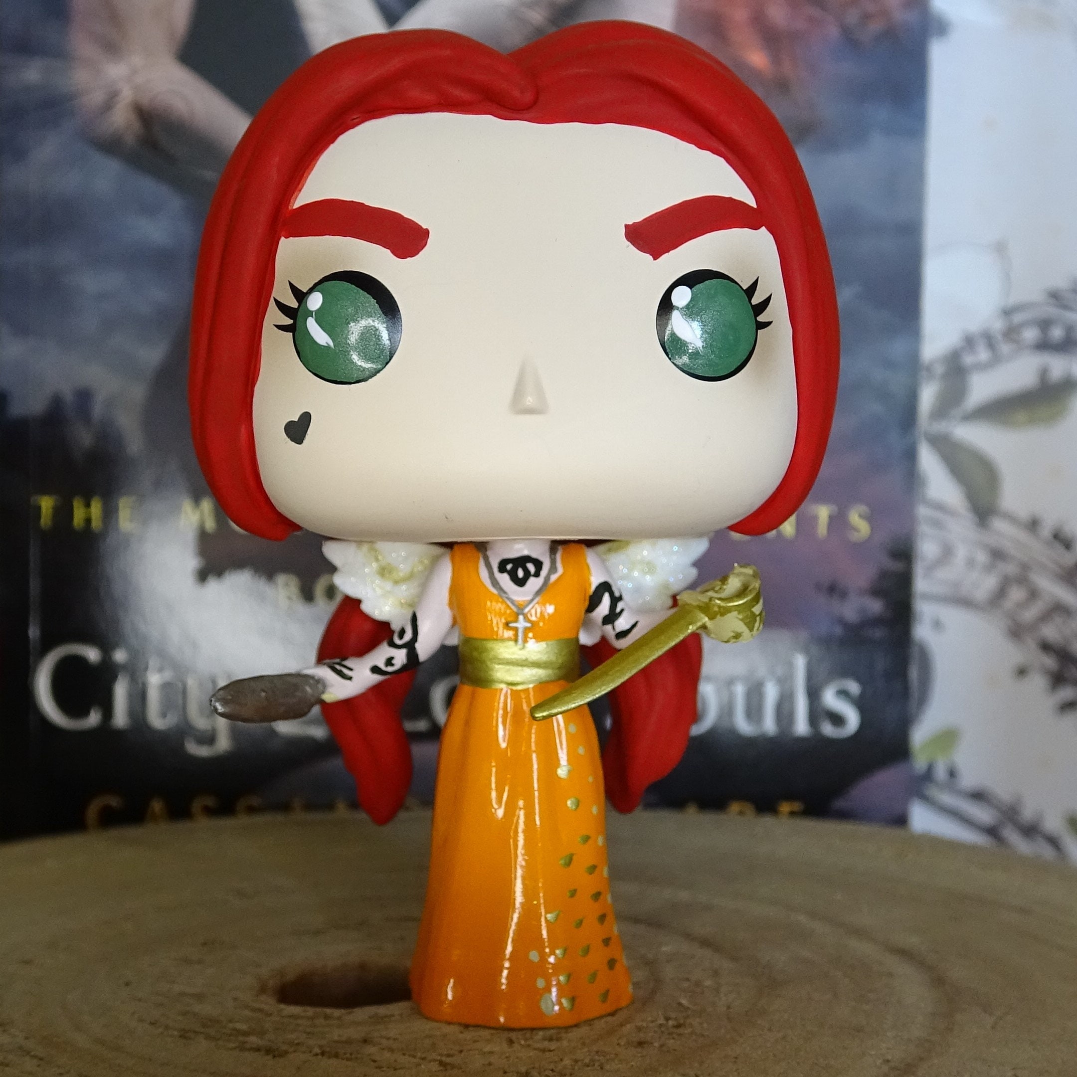 シャドウハンター - クラリー・フェアチャイルド、キット・ヘロンデール、サイモン・ルイス、イザベル・ライトウッド・ファンコス - Etsy 日本, image size:2160x2160