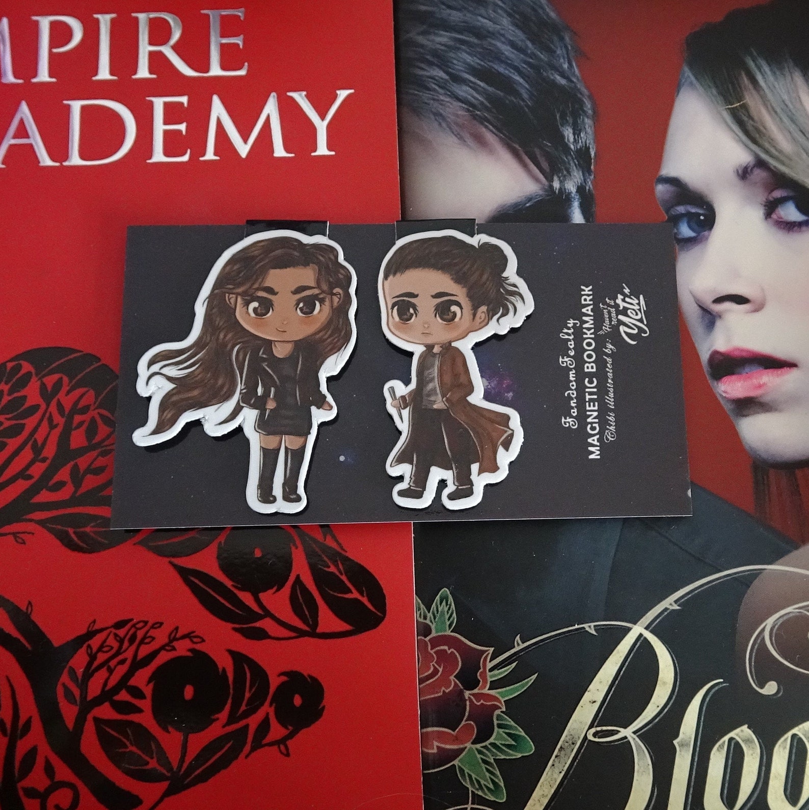 Vampire Academy Magnetic Bookmarks Bloodlines Rose Etsy Vampire Academy Magnetic Bookmarks Bloodlines Rose Etsy