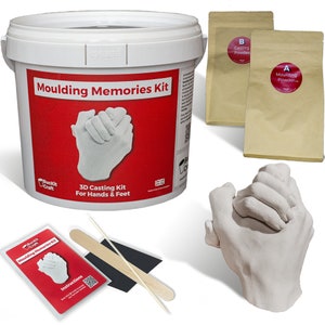 Hand Casting Kit Couples & Hand Molding Kit for Adults, Keepsake