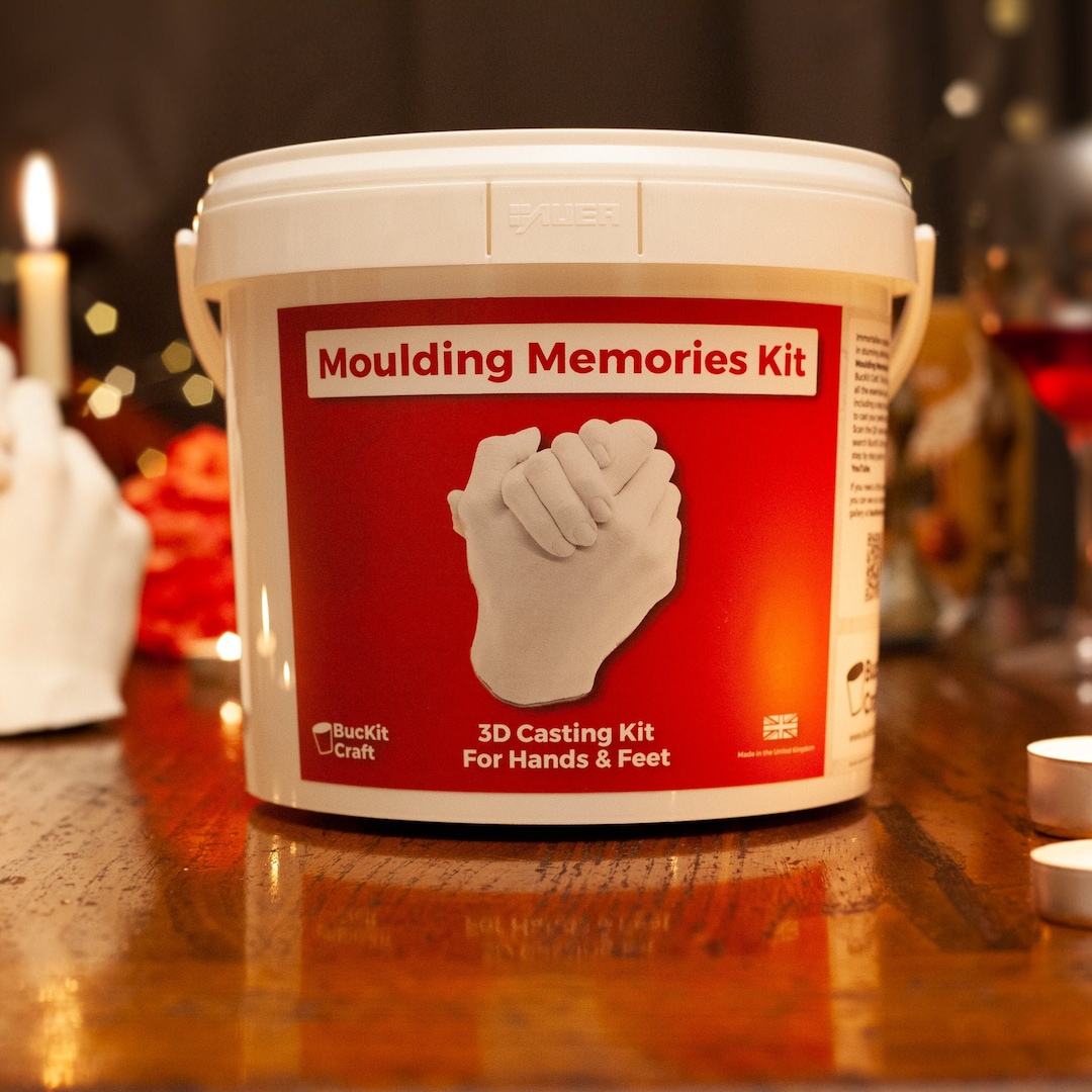 Adult Hand Casting Kit Moulding Memories Kit Diy Hand Etsy Uk 