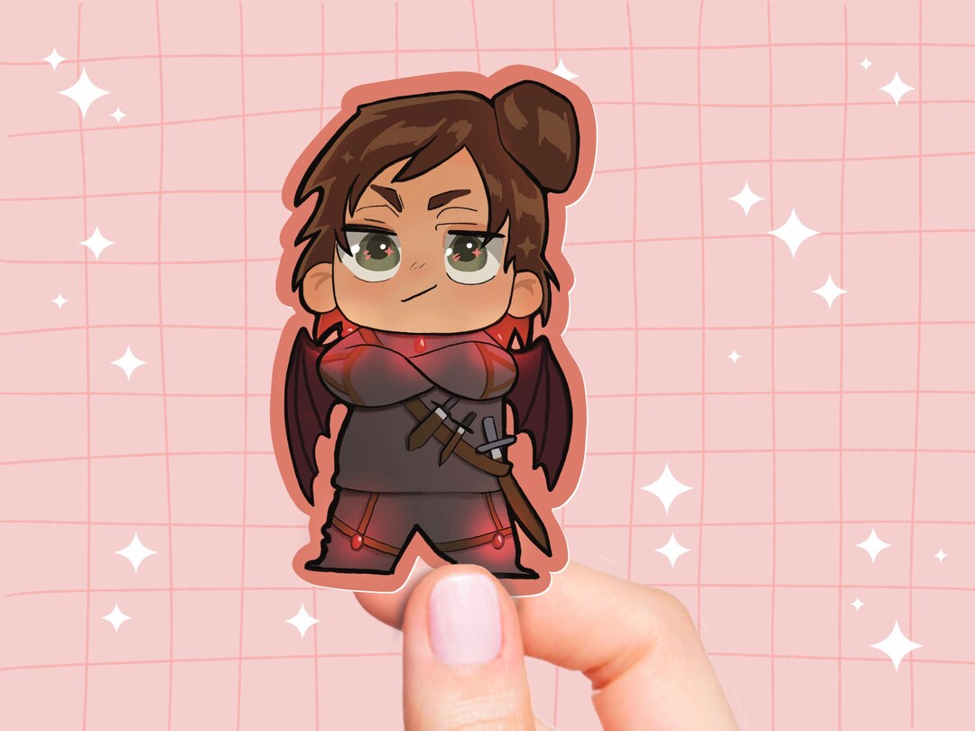 Cassian ACOTAR Sticker Bookish Sticker Water Bottle or Laptop Sticker ...