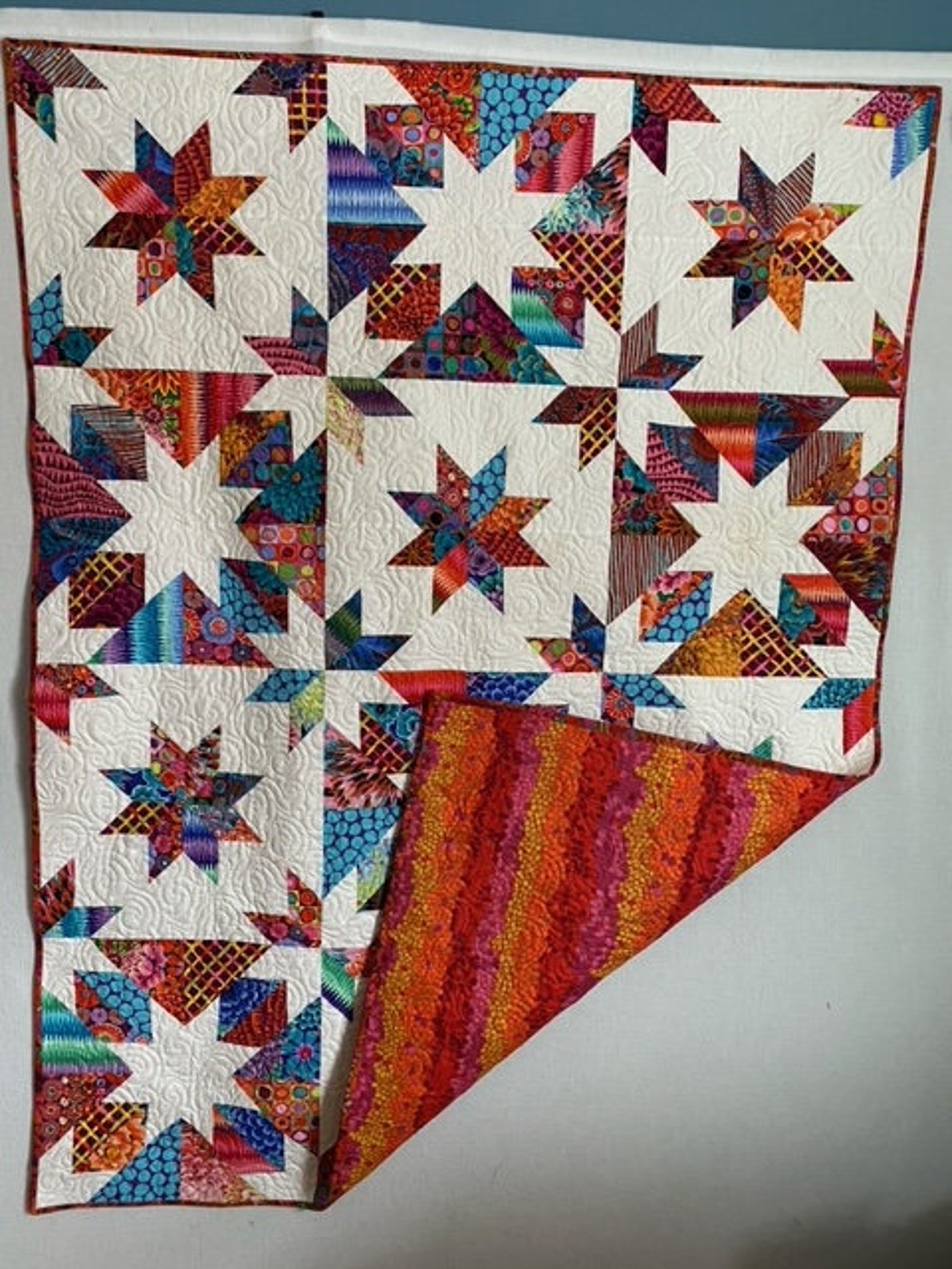 Throw Size Quilt Etsy