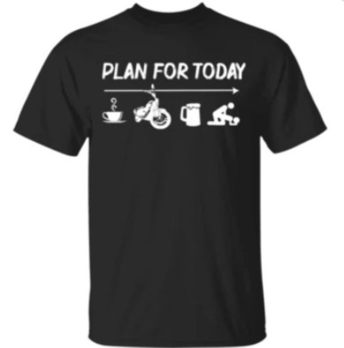 Biker Plan For Today Funny File Digital Download for T-Shirt | Etsy