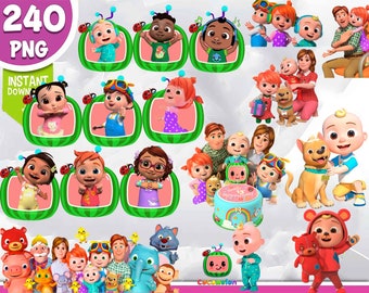 wallpapers Cocomelon Clipart Png coco melon etsy