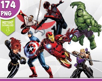 Avengers Svg Etsy
