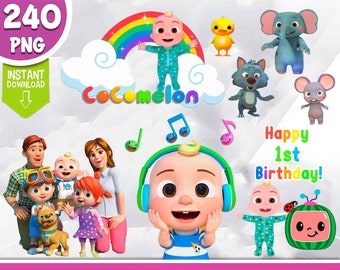 Cocomelon Characters Etsy