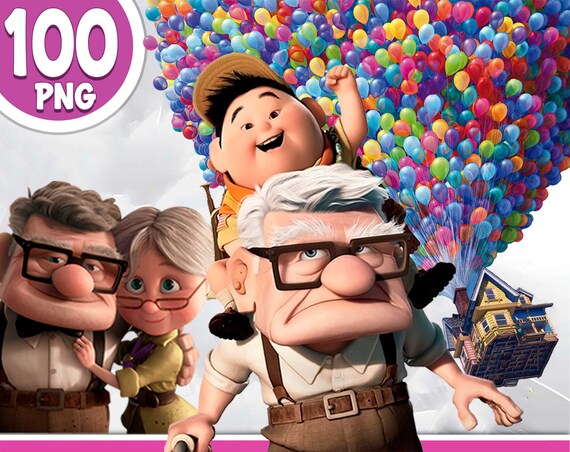 Up Pixar Clipart Up Pixar PNG Up Clipart Up png UpPixar | Etsy