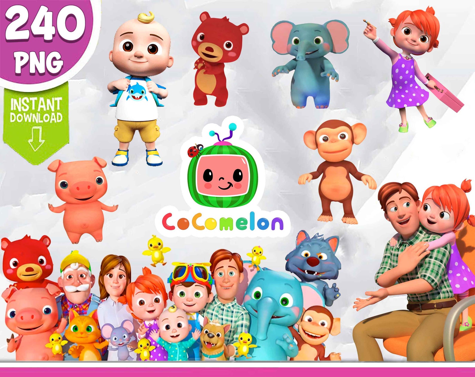 BUNDLE Clipart Png Clip Art Etsy