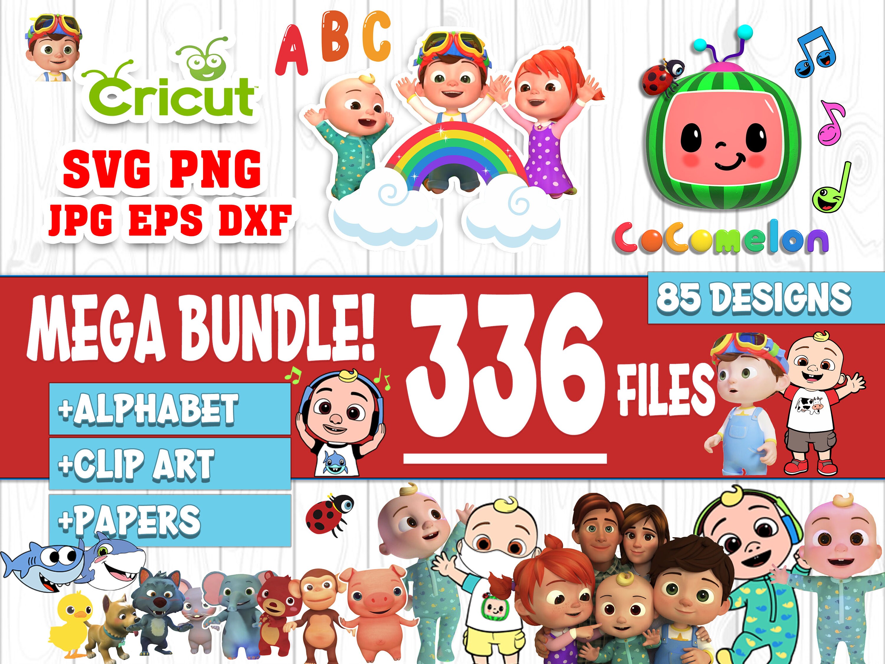Download MEGA BUNDLE Cocomelon Svg Bundle Cocomelon Clipart ...