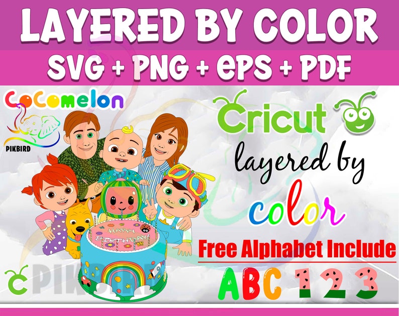 Download Cocomelon Clipart Svg
