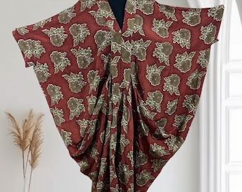 Geüpcycleerde sari-kaftan, boho chic