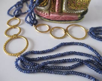Blue Sapphire Necklace