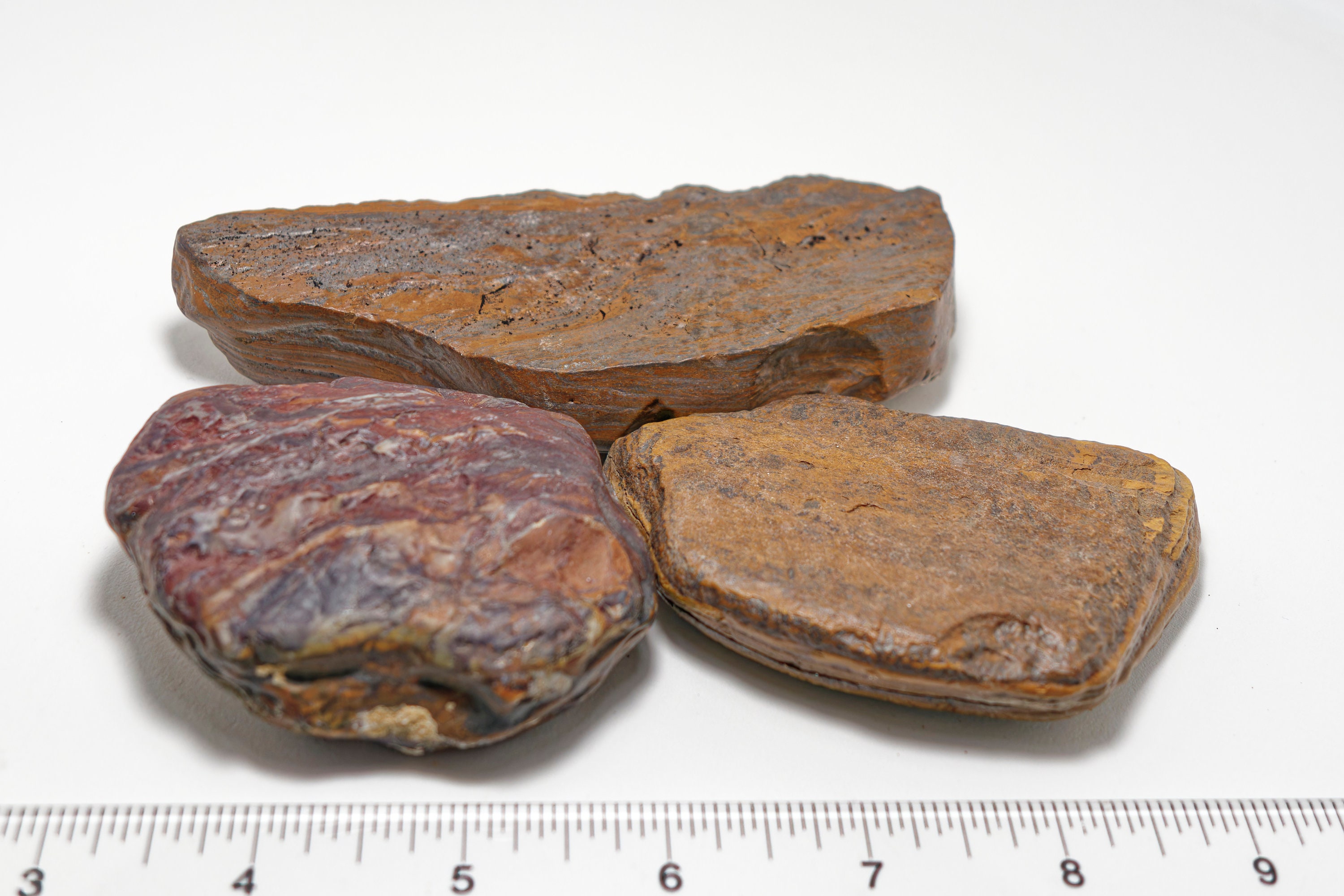 3 Medium/large Banded Irons Genesis Stone Wyoming Banded Iron BIF Seer ...