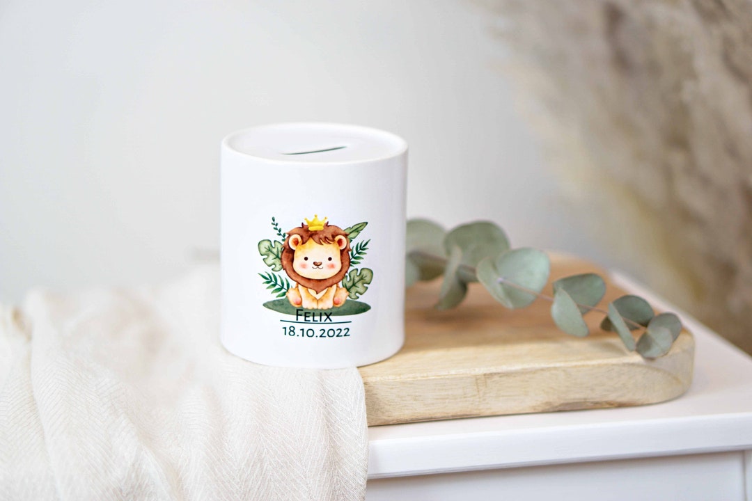 Children's Money Box With Names Made of Ceramic Can Be Etsy