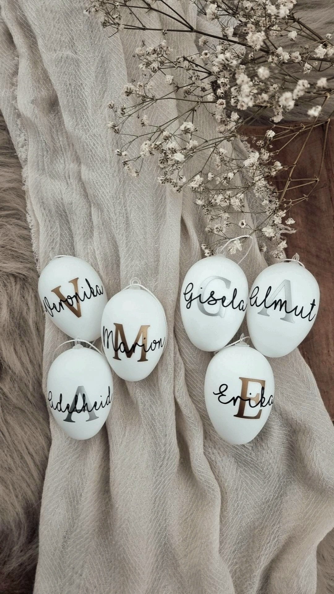 Easter eggs personalized | Happy Easter | Easter gift | Decoration for Easter | Easter Bunny | Easter egg with name | Gift for Easter | egg