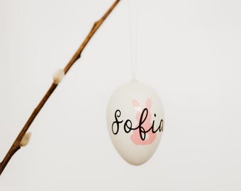Gepersonaliseerde paaseieren | Paashaas met naam | Paascadeau | Paasdecoraties | Paashaas | Paasei met naam | Paaspresentje | Ei