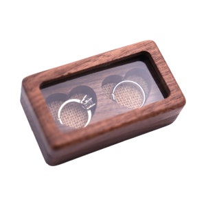 ring box wedding | Ring box wood | Mr & Mrs | Wedding ceremony ring holder | Vintage Wedding | Maid of honor gift idea | engagement