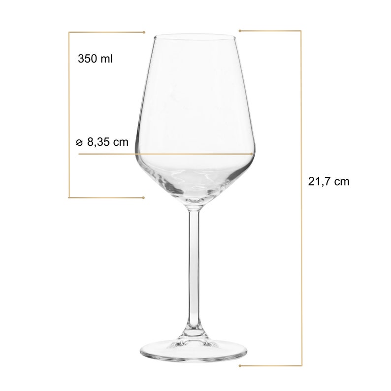 Personalisiertes Weinglas mit Namen Glas mit Wunschtext Geschenkidee JGA Hochzeit Geburtstag Muttertag Weihnachten Feier imagem 6