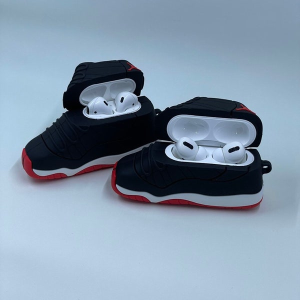 Air Jordan Bred 11 Airpod Case