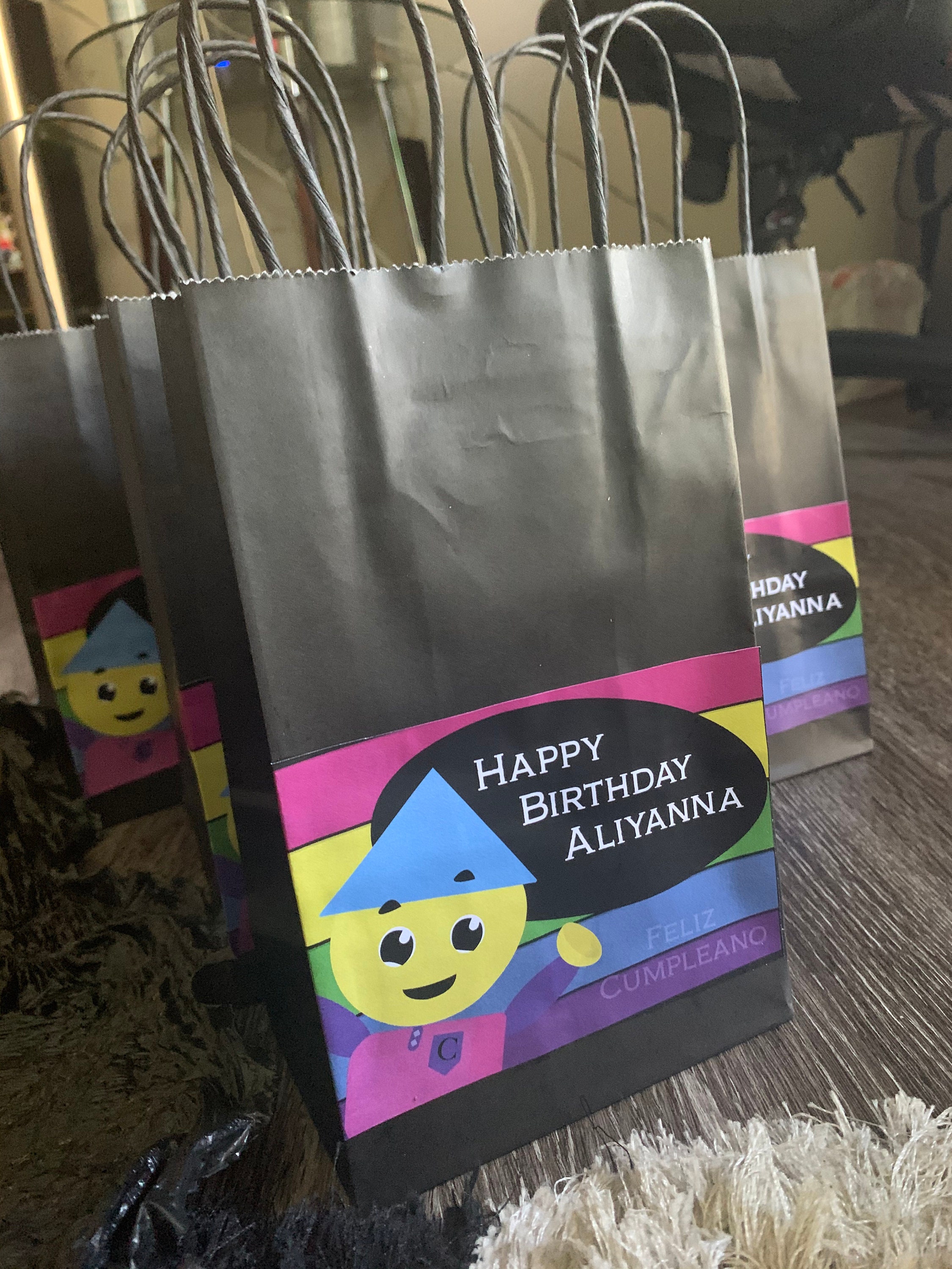 Charlie Colorform Custom Goodie Bags Etsy Sweden