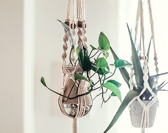 Macrame Plant Hanger | Handmade Wall Hanging & Wall Plant Hanger | Home Decor To Give A Unique Style To Your Place