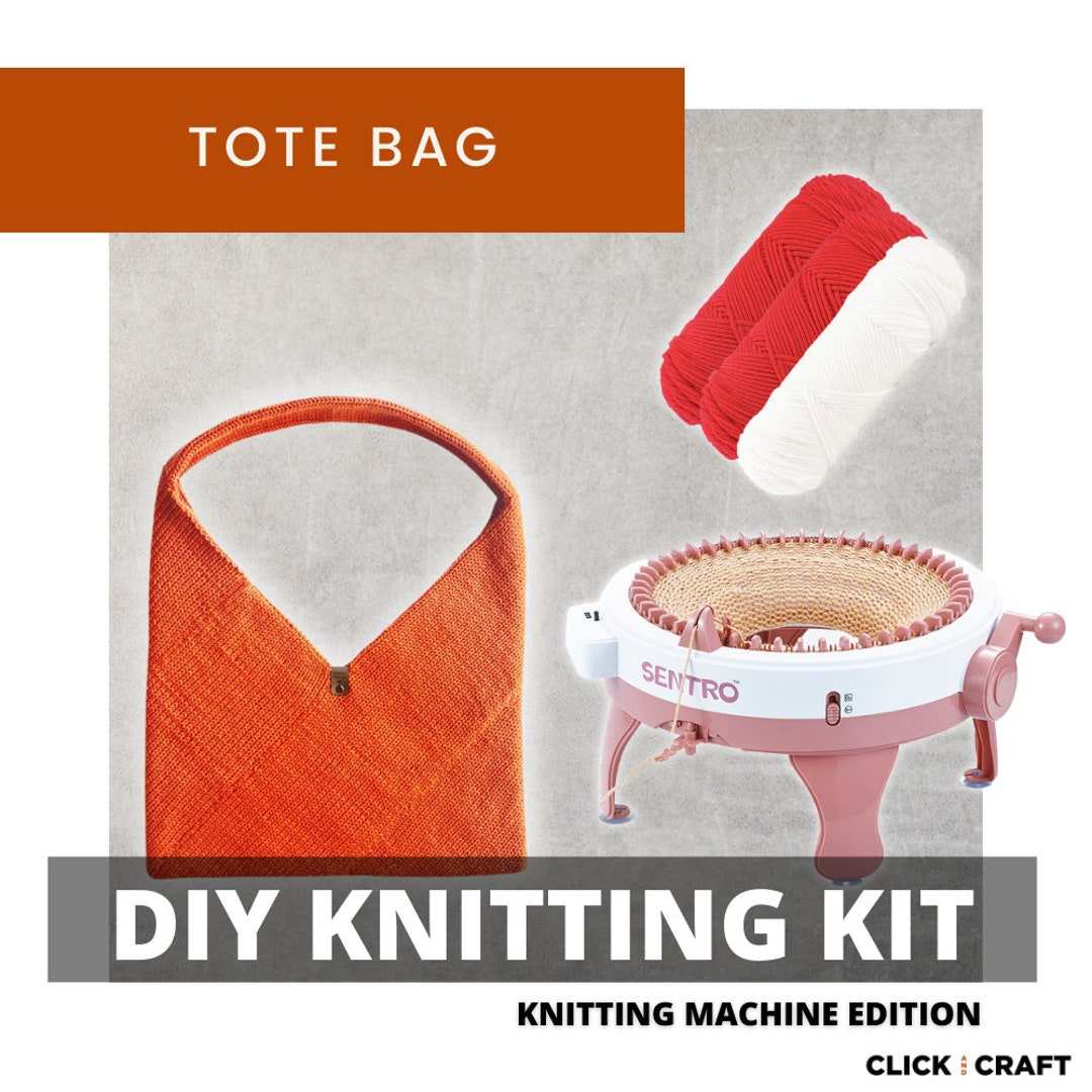 Kit Machine Yarn Craft Kit Knitting Machine | 48/40-needle Knitting Machine Kit, Video ...