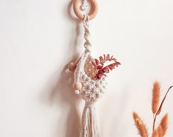 Macrame Plant Hanger, Macrame Wall Hanging, Macrame Wall Planter Hanger, Hanging Planters, Plant Holder, Wall Decor