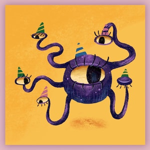 DnD Verjaardagskaart Feest Dungeons and Dragons D20