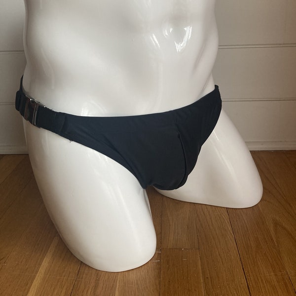 Men's Swim Brief With Metal Buckles