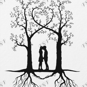 Rooted in Love 5 x 7 Art Print