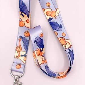 Crows & Oranges Lanyard