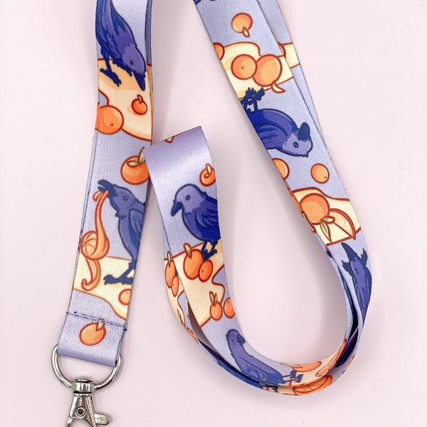 Crows & Oranges Lanyard