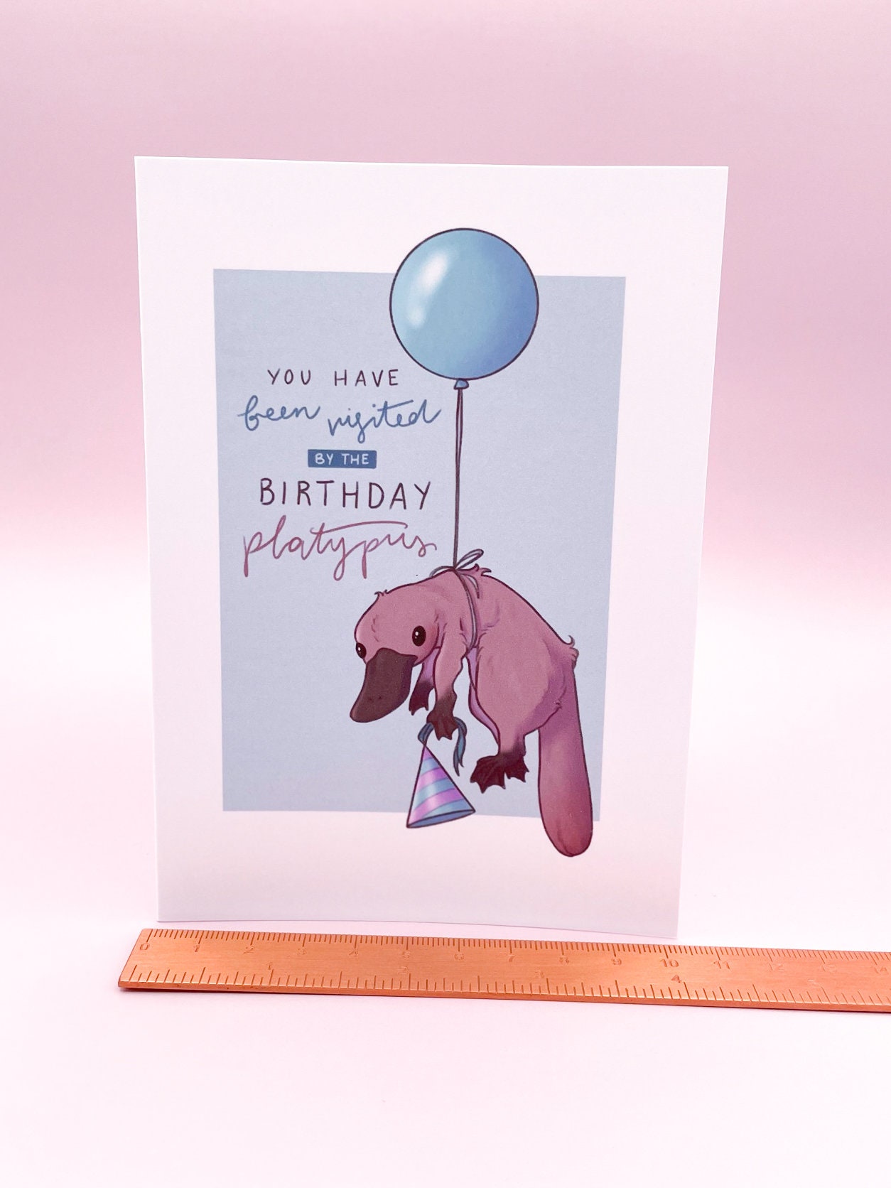 Platypus Birthday Card Platypus Birthday Card
